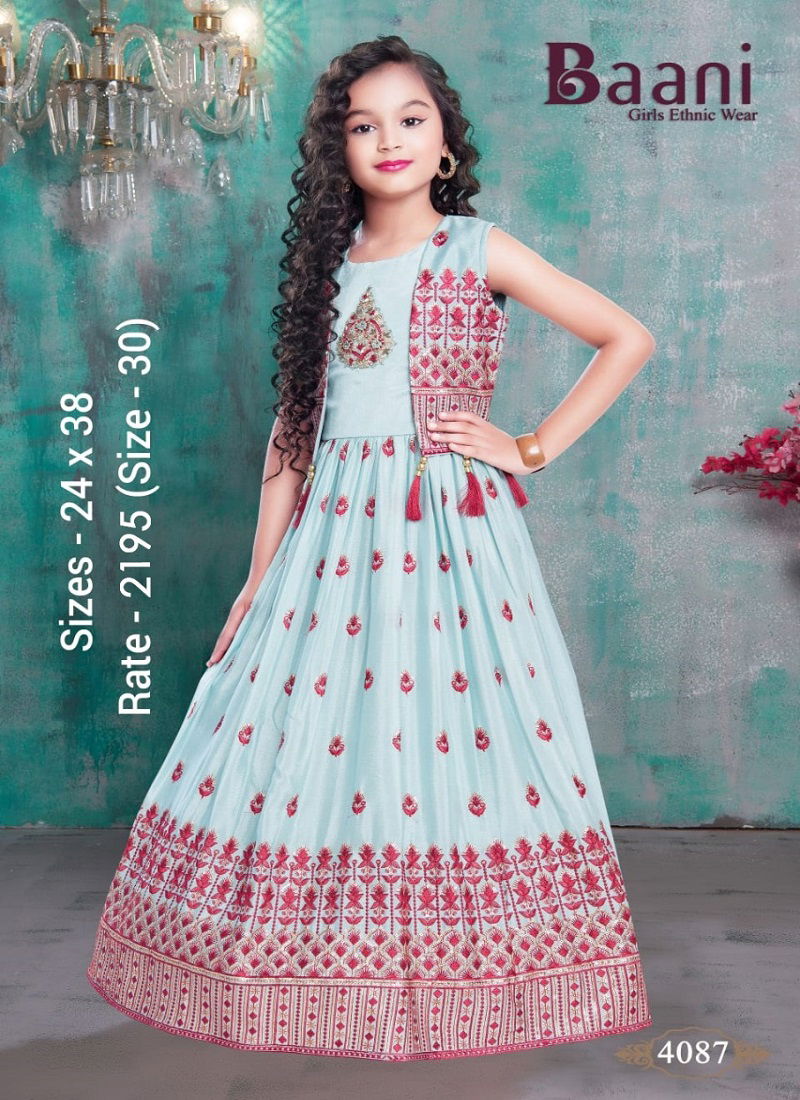 Latest Girls Designer Party Wear Gown Collection